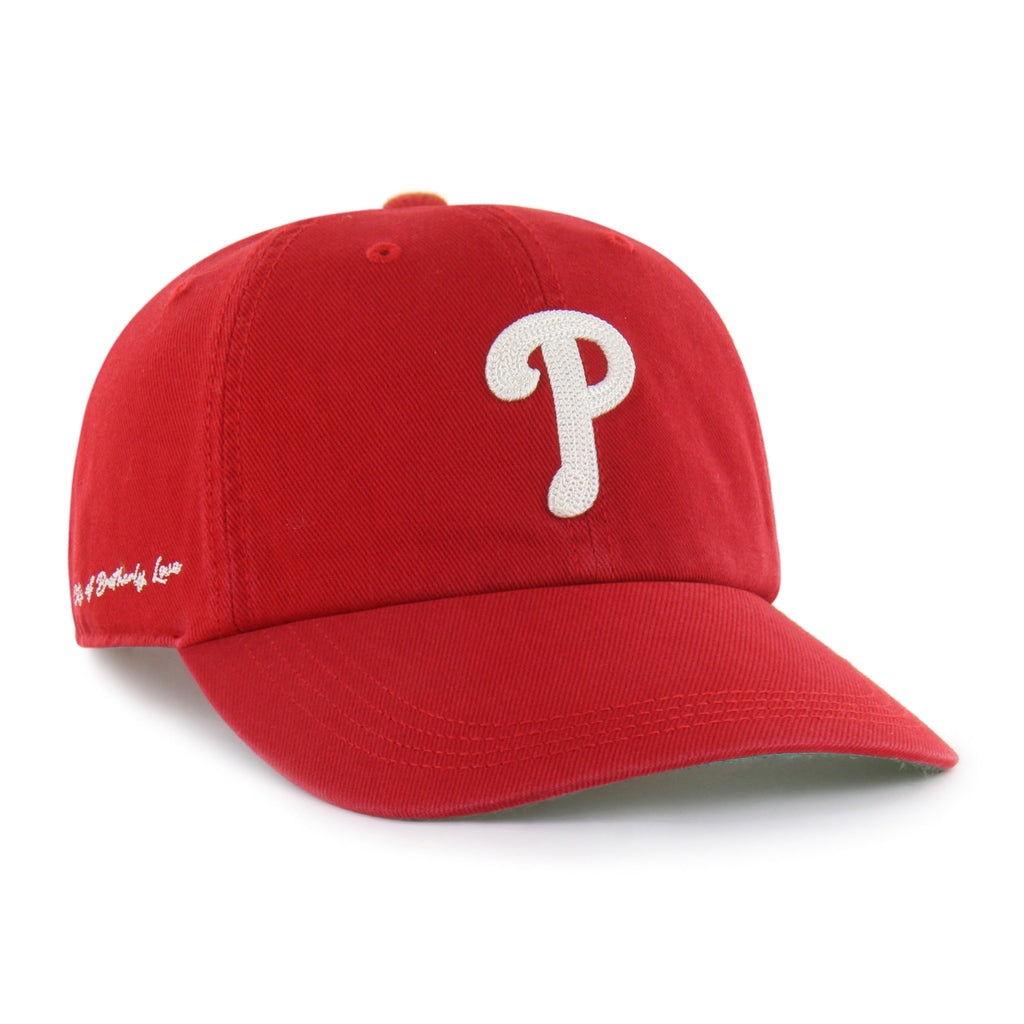 PHILADELPHIA PHILLIES CHAIN SIDE STITCH '47 CLEAN UP LONG VISOR