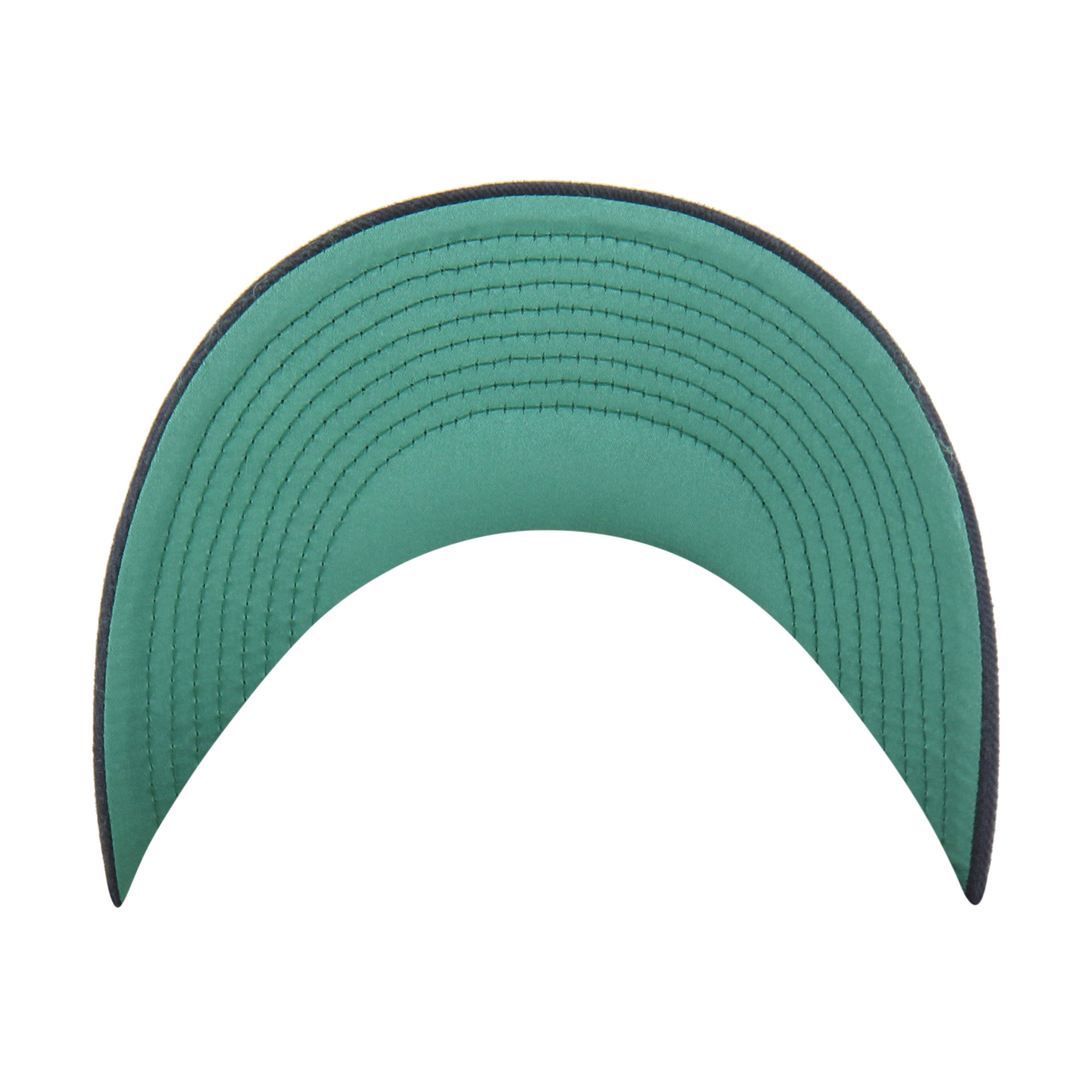 ATLANTA BRAVES CHAIN SIDE STITCH '47 CLEAN UP ROUND VISOR