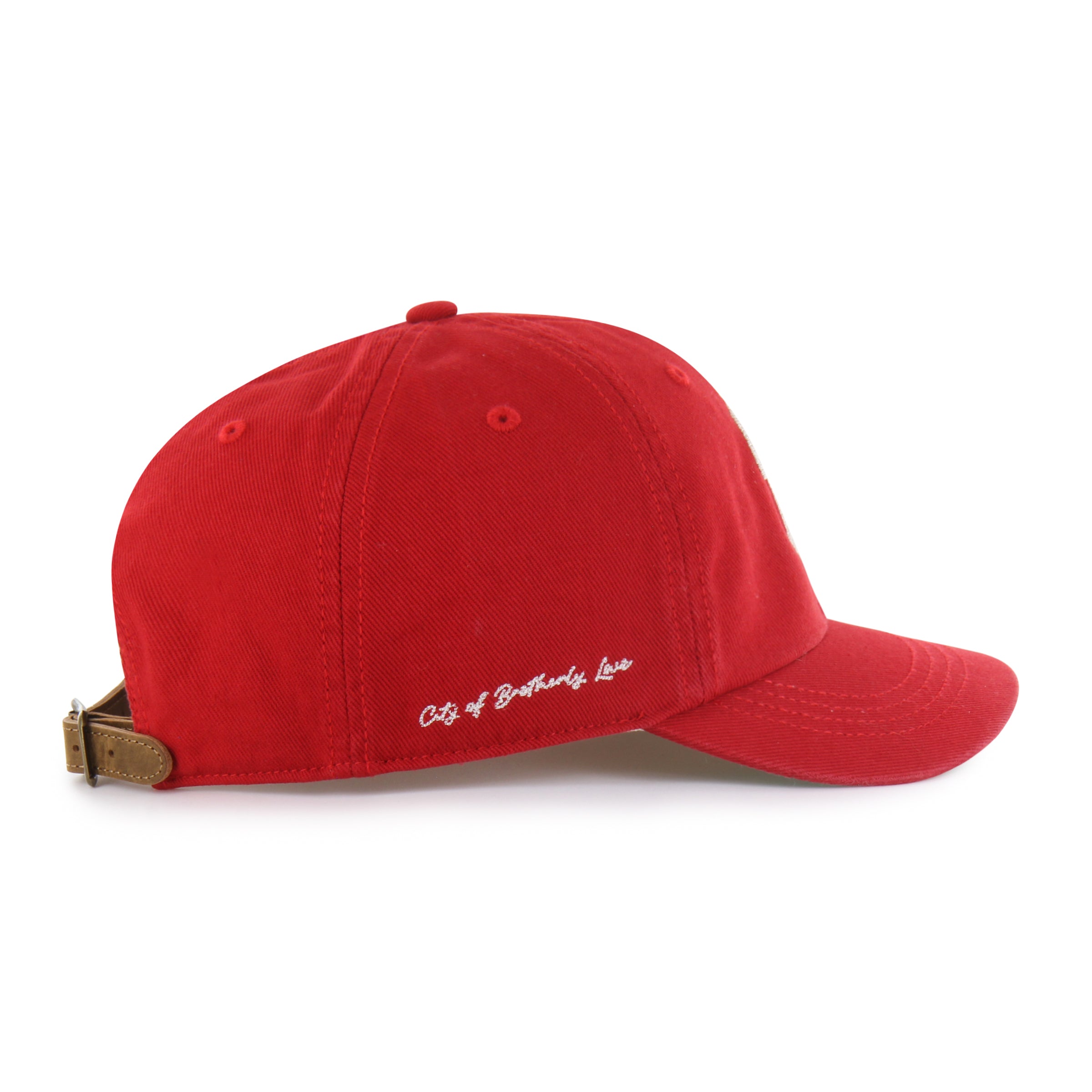 PHILADELPHIA PHILLIES CHAIN SIDE STITCH '47 CLEAN UP SHORT VISOR