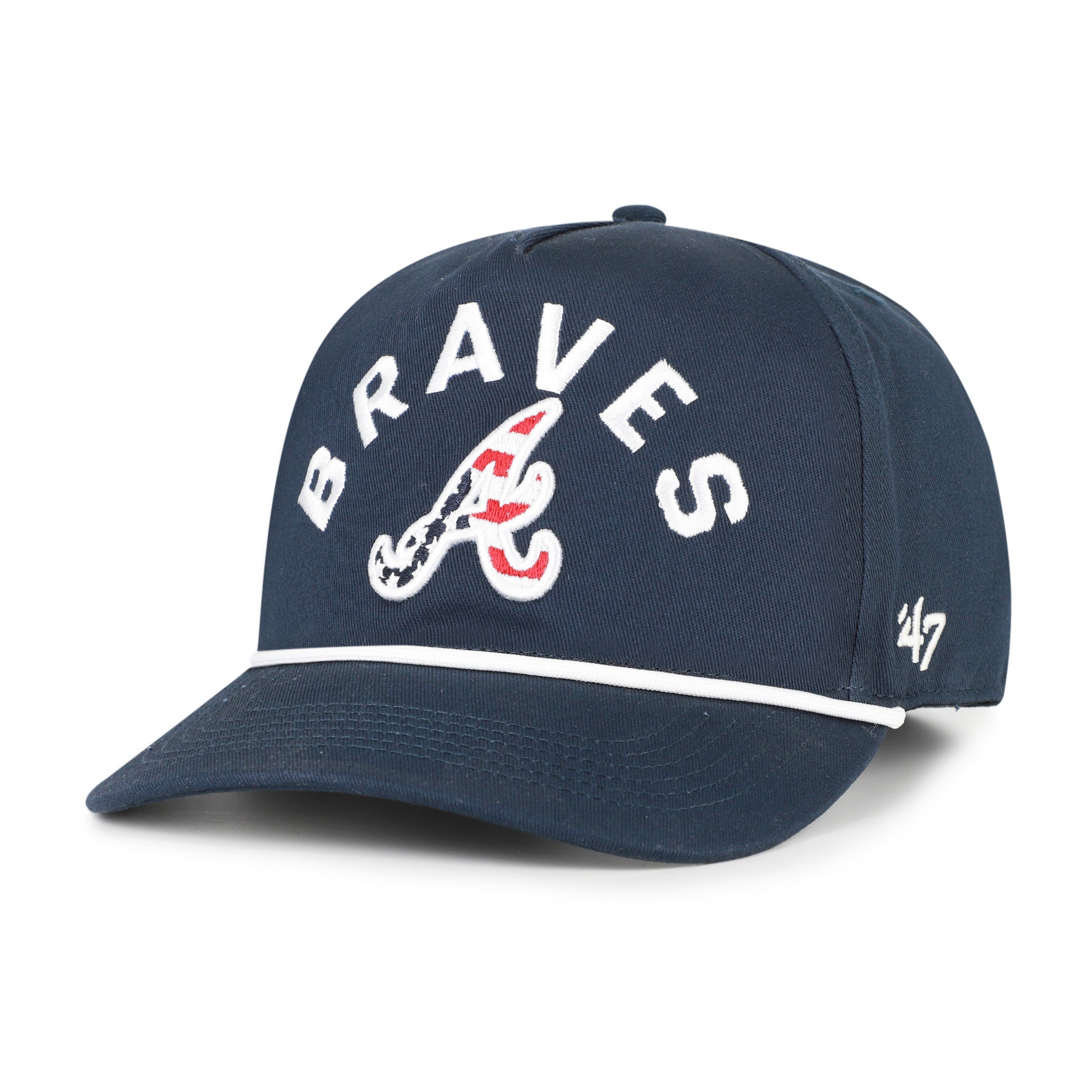 ATLANTA BRAVES FLAG FILL ARCH '47 HITCH