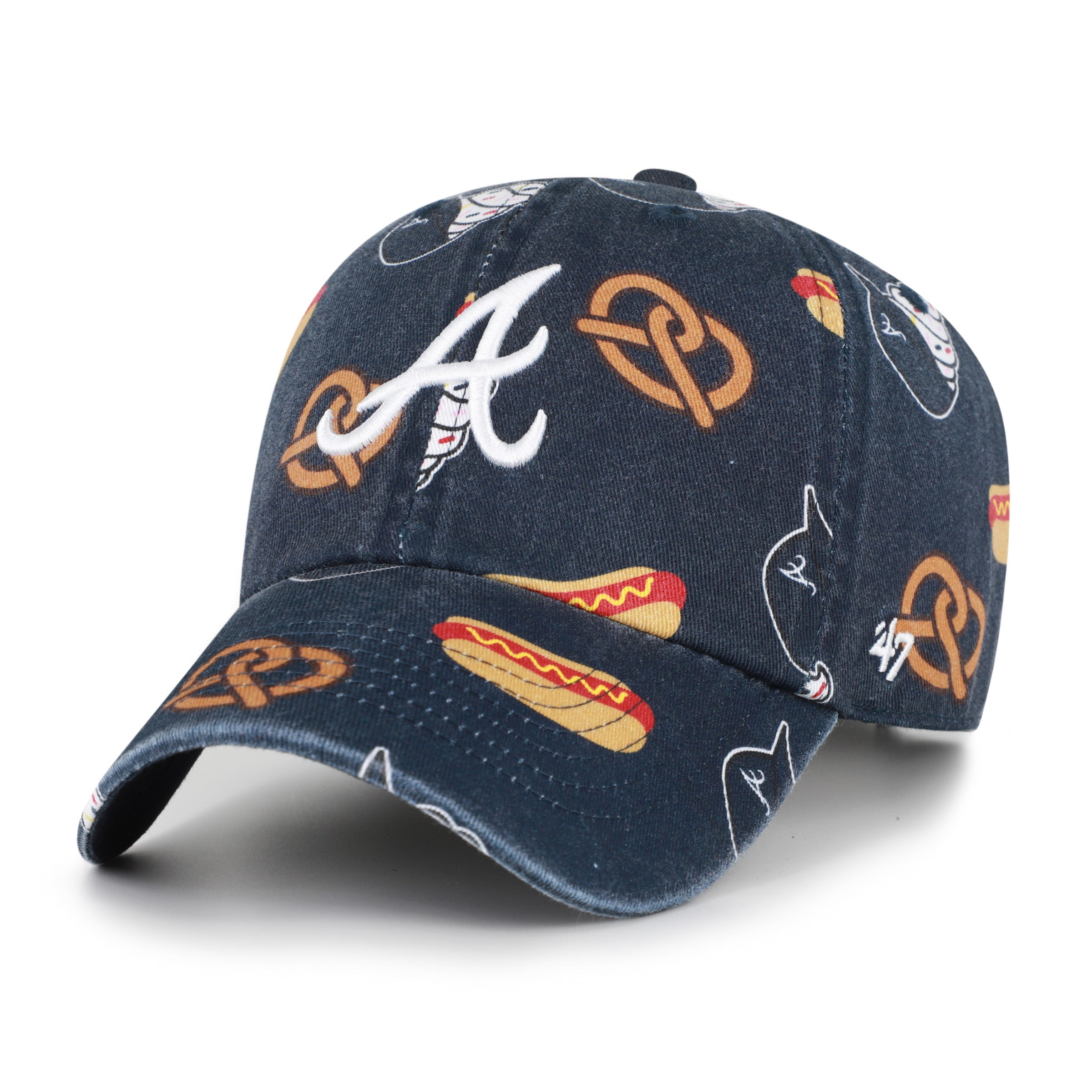 ATLANTA BRAVES PRINTFETTI KID'S '47 CLEAN UP