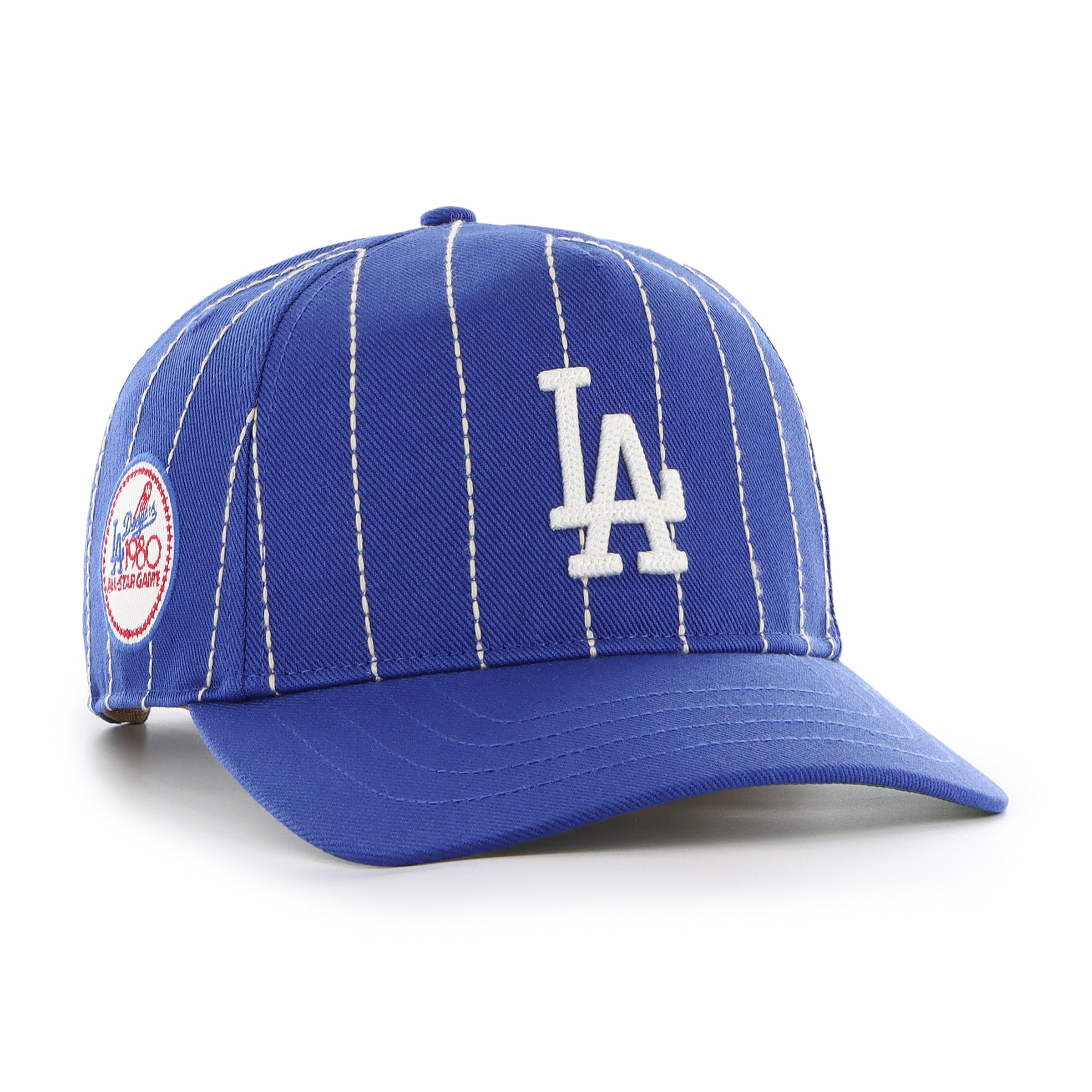 LOS ANGELES DODGERS COOPERSTOWN RAWLINGS PINSTRIPE '47 HITCH