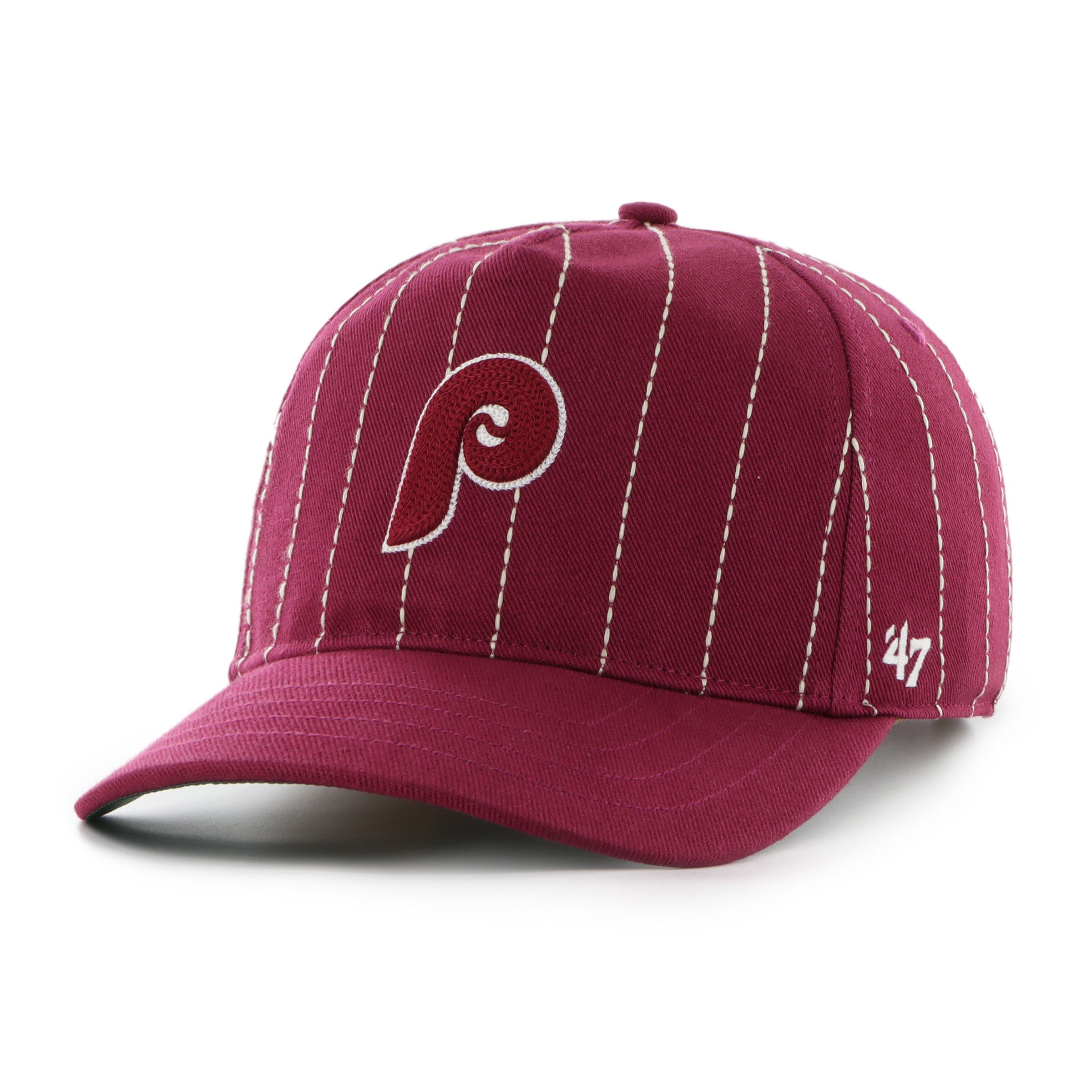 PHILADELPHIA PHILLIES COOPERSTOWN RAWLINGS PINSTRIPE '47 HITCH