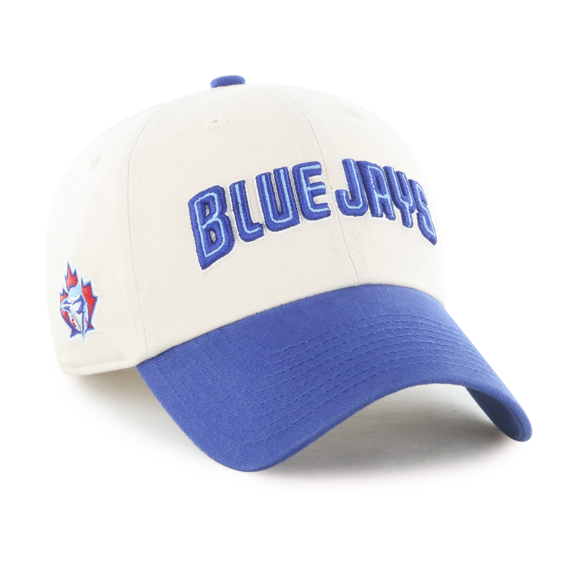 TORONTO BLUE JAYS COOPERSTOWN BALLPARK SCRIPT SHOT '47 CLEAN UP