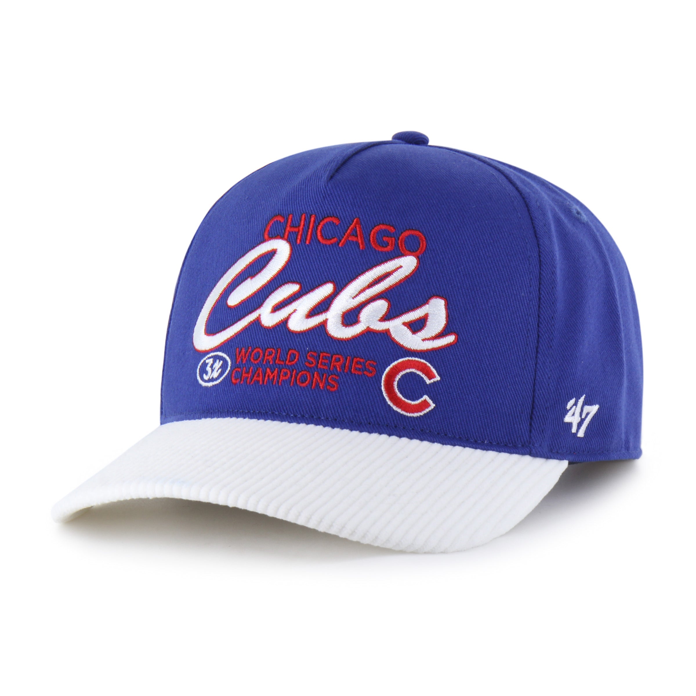 CHICAGO CUBS COOPERSTOWN WORLD SERIES MULTI TIME '47 HITCH RF RELAXED FIT